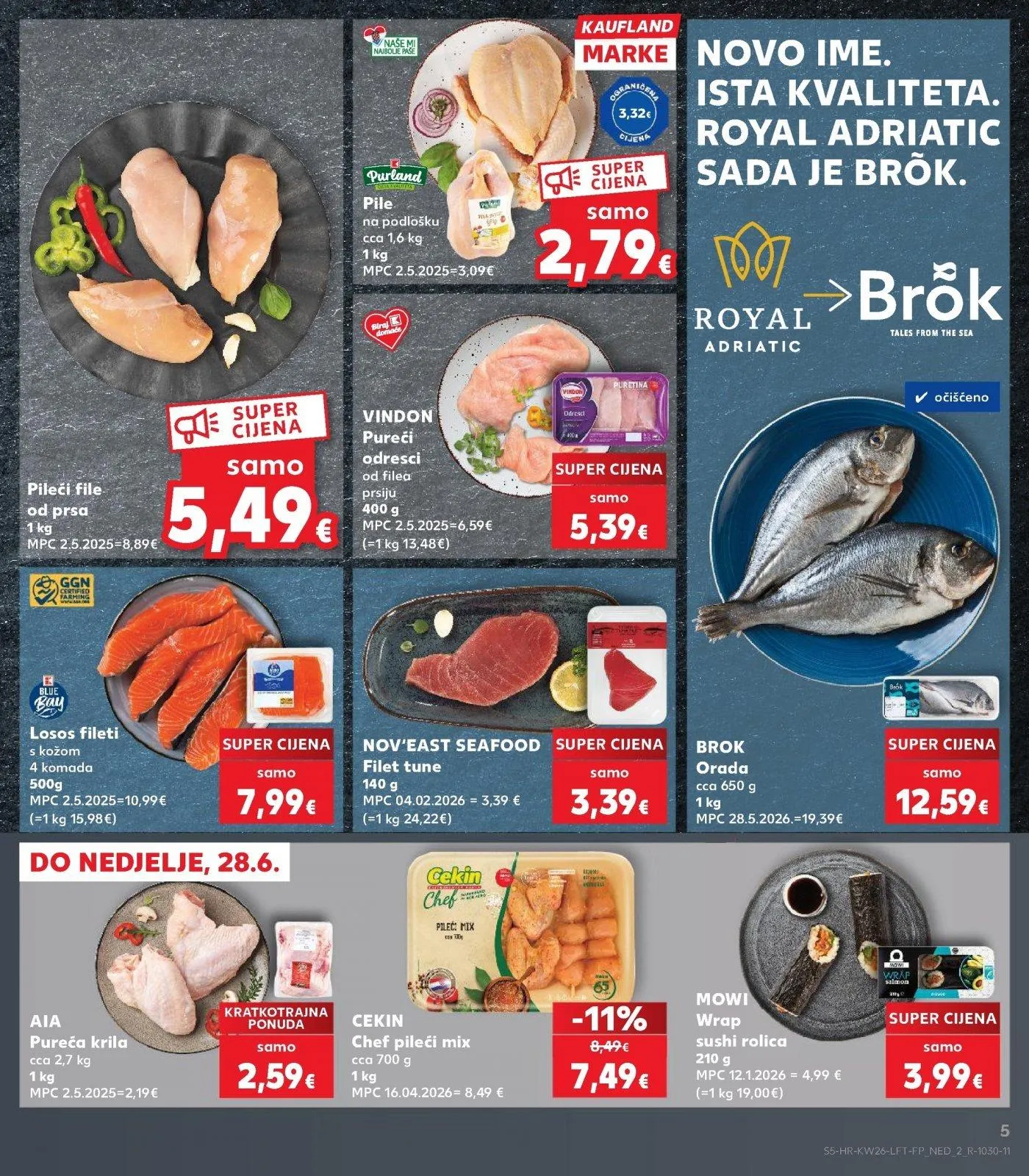 Katalog Kaufland katalog do 30.06.2026 od 25. lipnja do 30. lipnja 2026. - Pregled Stranica 5