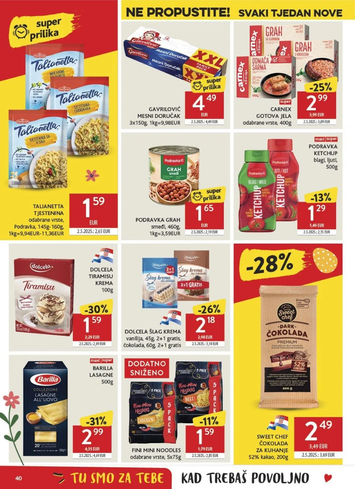 Katalog Konzum katalog do 04.04.2026 od 26. ožujka do 4. travnja 2026. - Pregled Stranica 40