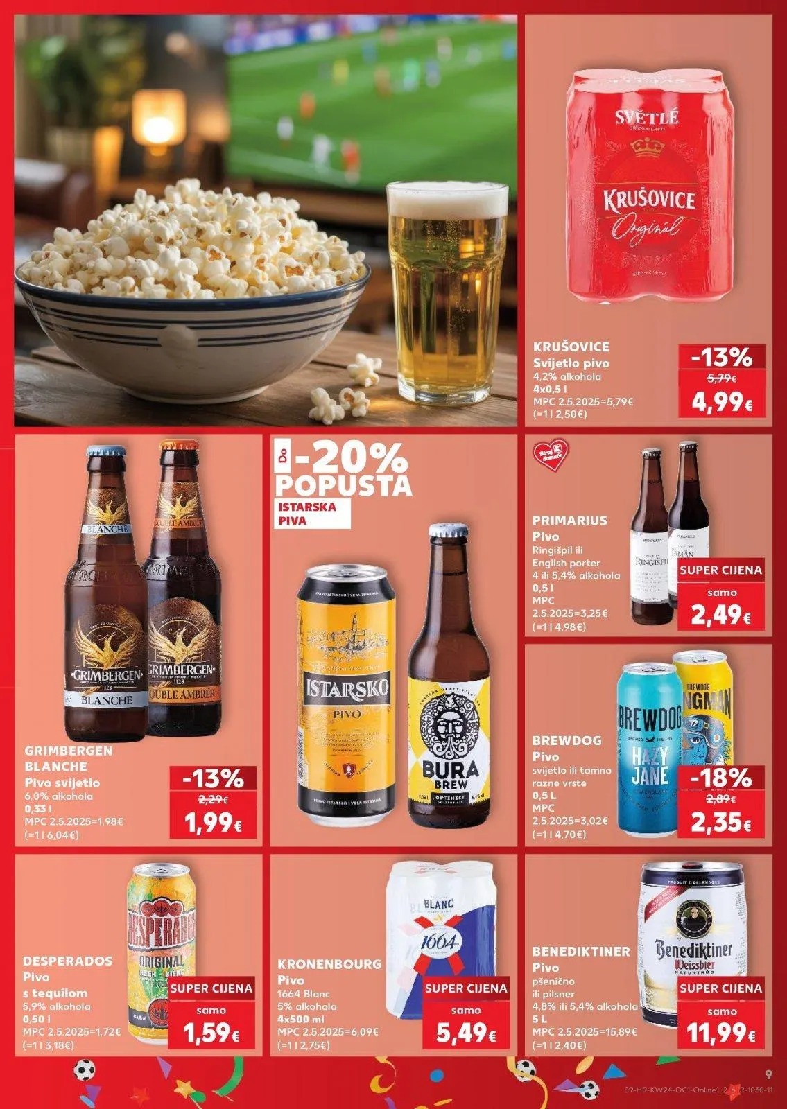 Katalog Kaufland katalog do 16.06.2026 od 10. lipnja do 16. lipnja 2026. - Pregled Stranica 9