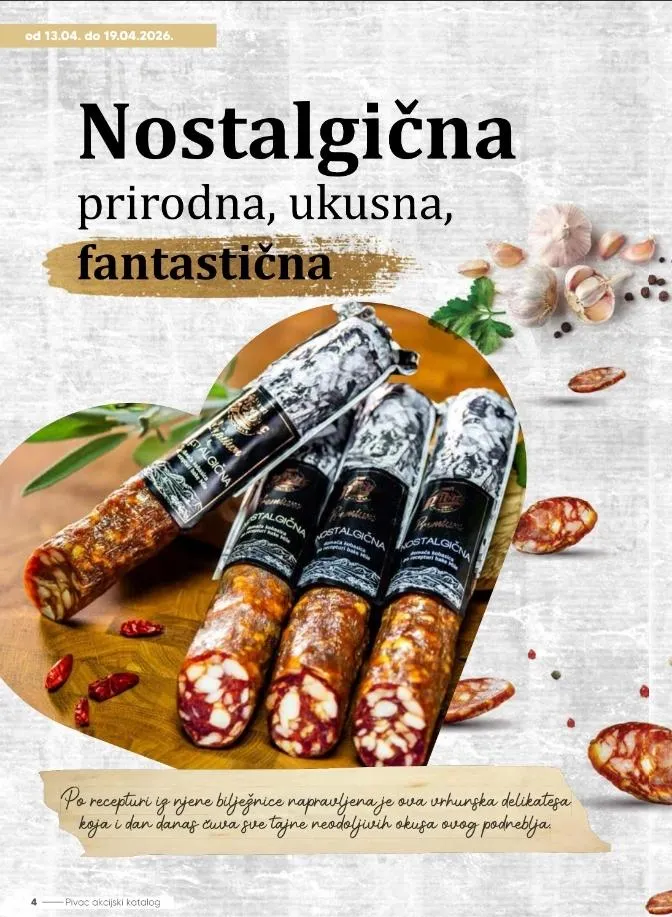 Katalog Pivac katalog do 19.04.2026 od 14. travnja do 19. travnja 2026. - Pregled Stranica 4