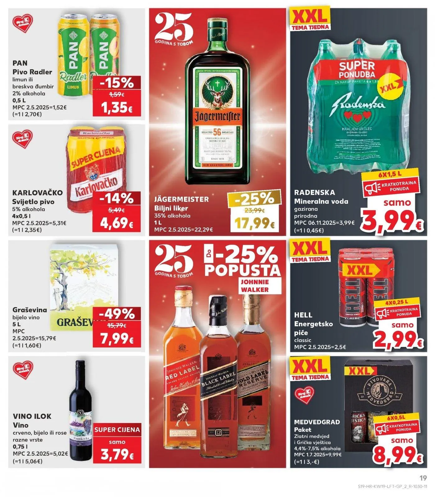 Katalog Kaufland katalog do 12.05.2026 od 8. svibnja do 12. svibnja 2026. - Pregled Stranica 19