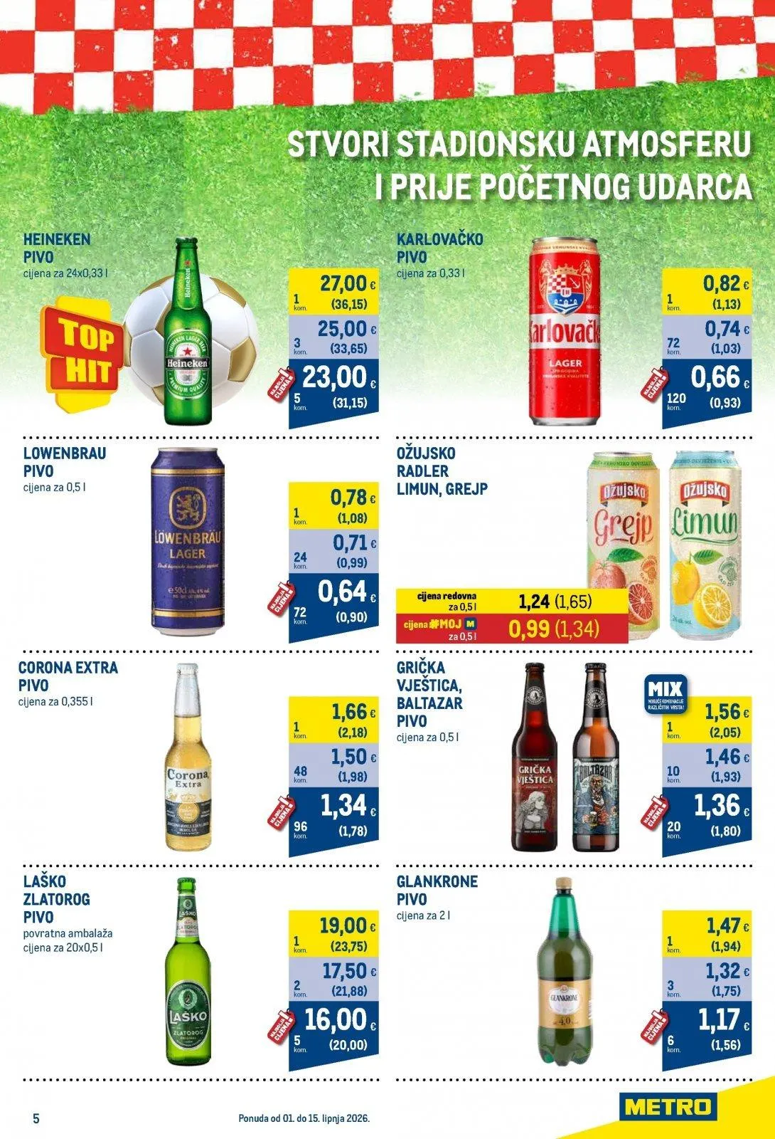Katalog Metro katalog do 16.06.2026 od 9. lipnja do 16. lipnja 2026. - Pregled Stranica 5