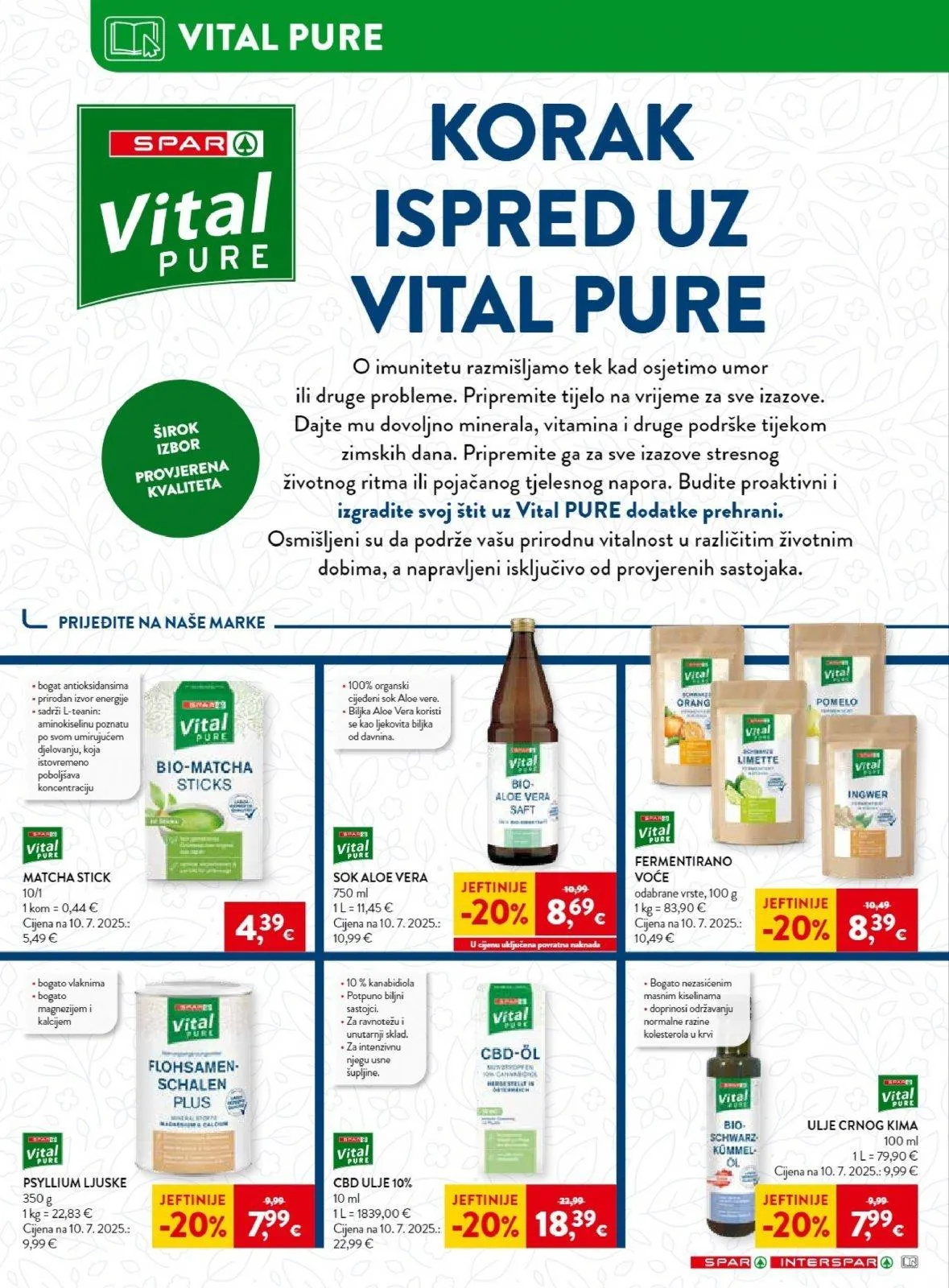 Katalog Spar katalog do 20.01.2026 od 15. siječnja do 20. siječnja 2026. - Pregled Stranica 20