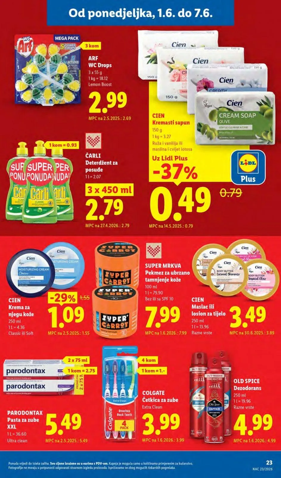 Katalog Lidl katalog do 07.06.2026 od 28. svibnja do 7. lipnja 2026. - Pregled Stranica 23
