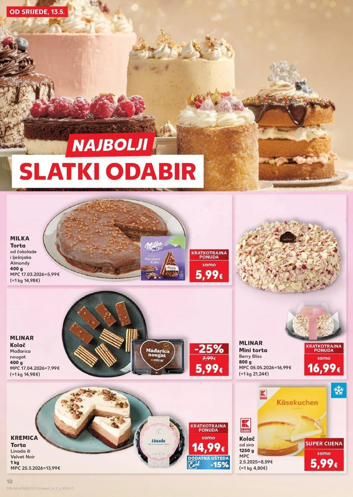 Katalog Kaufland katalog do 19.05.2026 od 13. svibnja do 19. svibnja 2026. - Pregled Stranica 10