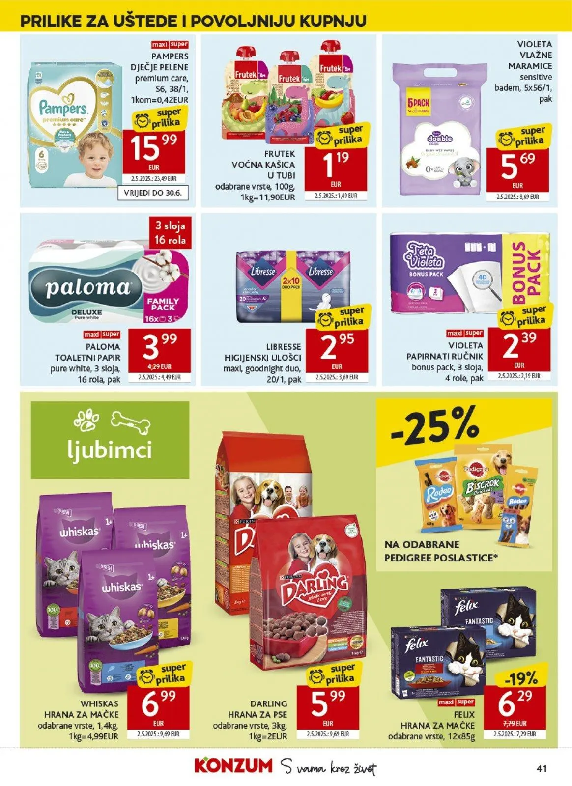 Katalog Konzum katalog do 16.06.2026 od 10. lipnja do 16. lipnja 2026. - Pregled Stranica 41