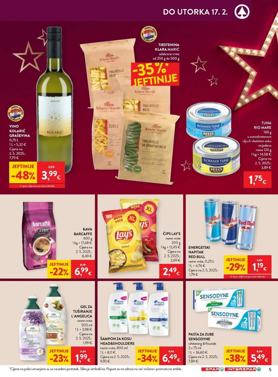 Katalog Spar katalog do 17.02.2026 od 11. veljače do 17. veljače 2026. - Pregled Stranica 5