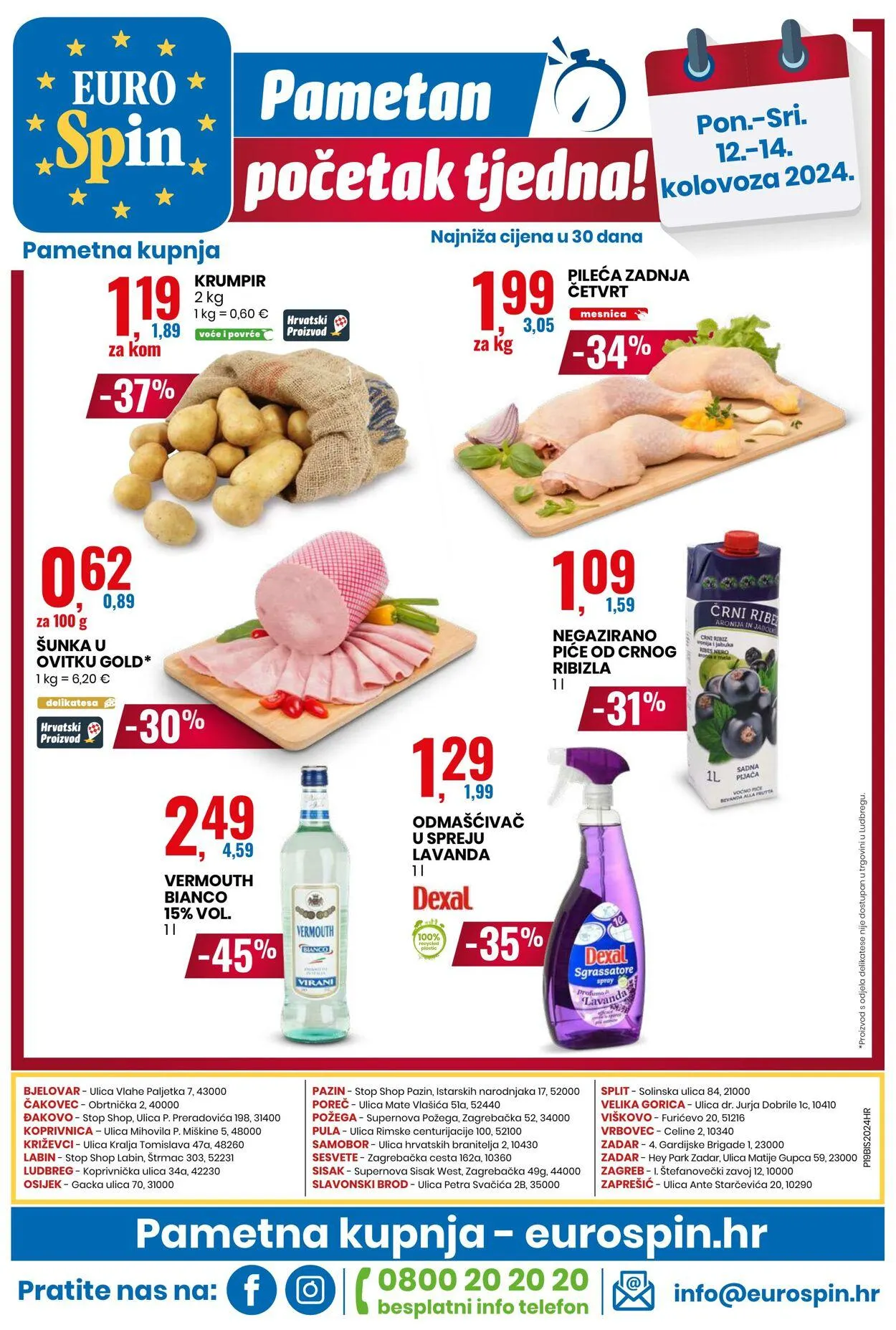 Katalog Eurospin od 8. kolovoza do 14. kolovoza 2024. - Pregled Stranica 24