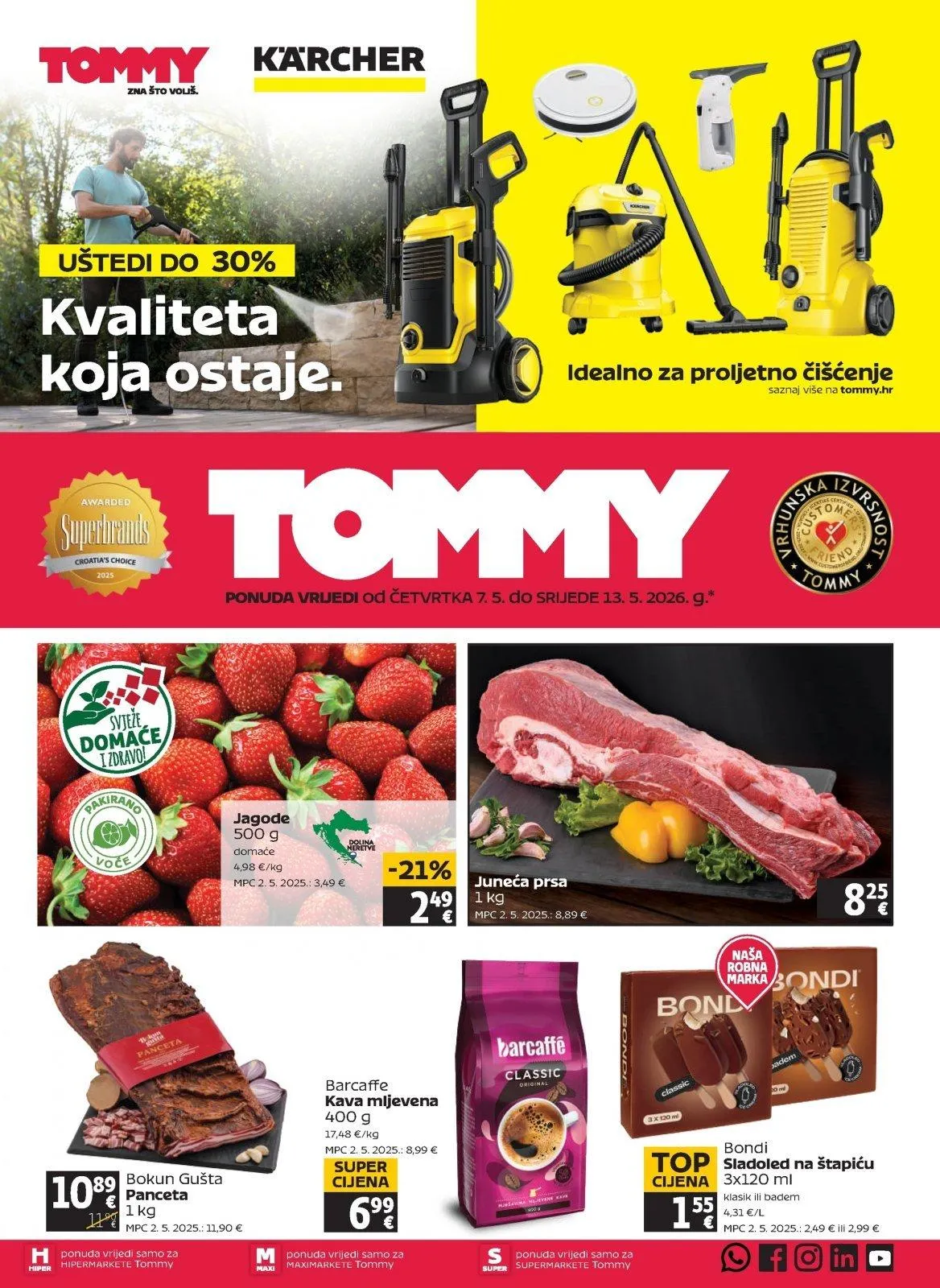 Katalog Tommy katalog do 13.05.2026 od 7. svibnja do 13. svibnja 2026. - Pregled Stranica 1