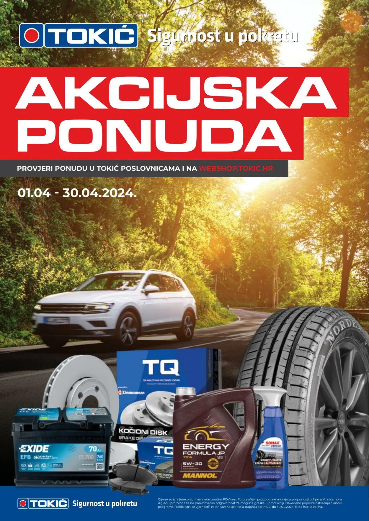 Katalog Tokić od 1. travnja do 30. travnja 2024. - Pregled Stranica