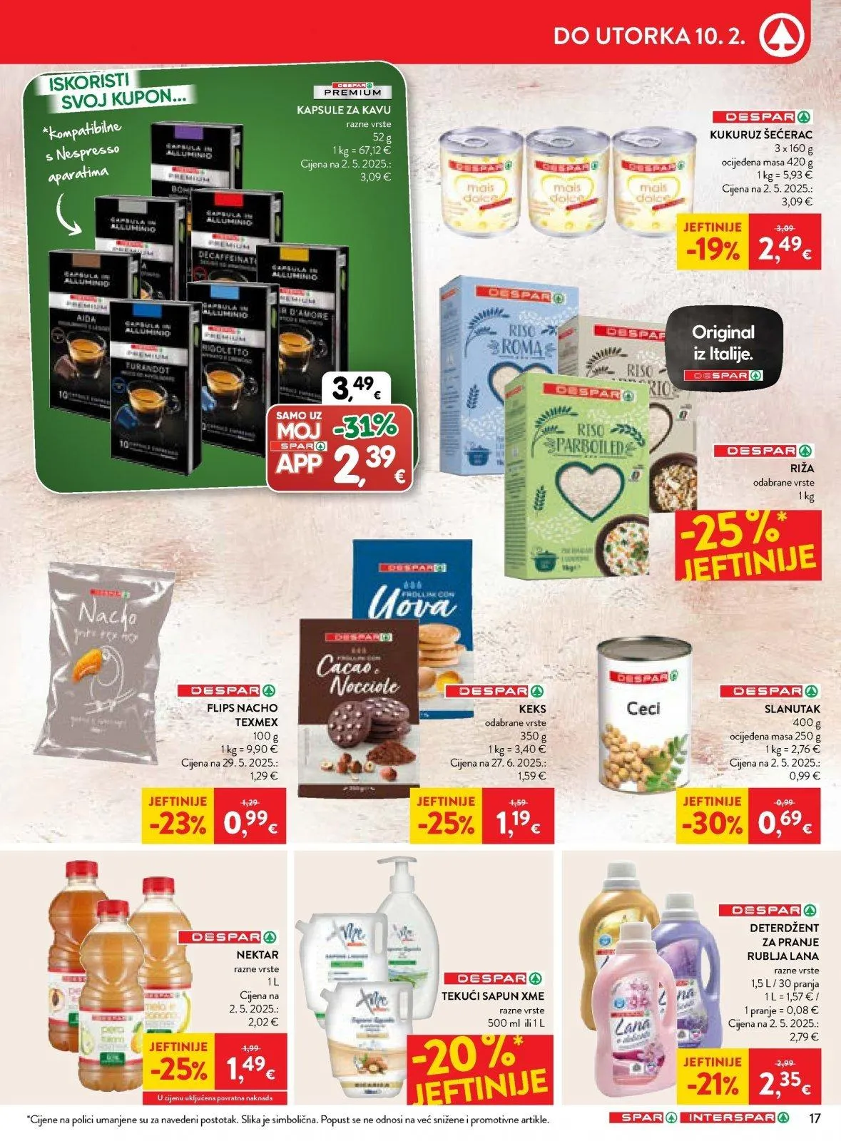 Katalog Interspar katalog do 10.02.2026 od 5. veljače do 10. veljače 2026. - Pregled Stranica 19