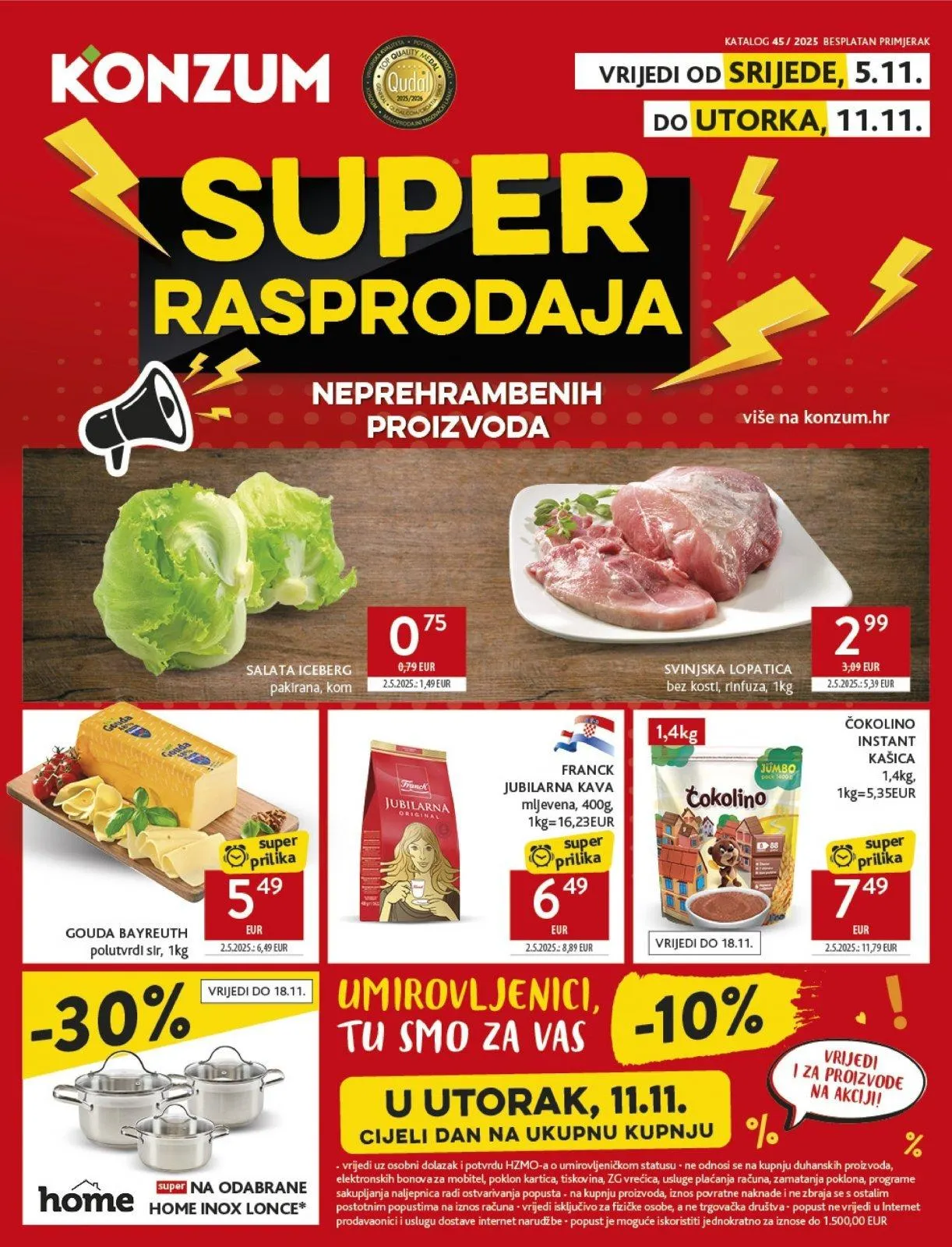 Konzum katalog do 11.11.2025 - 0
