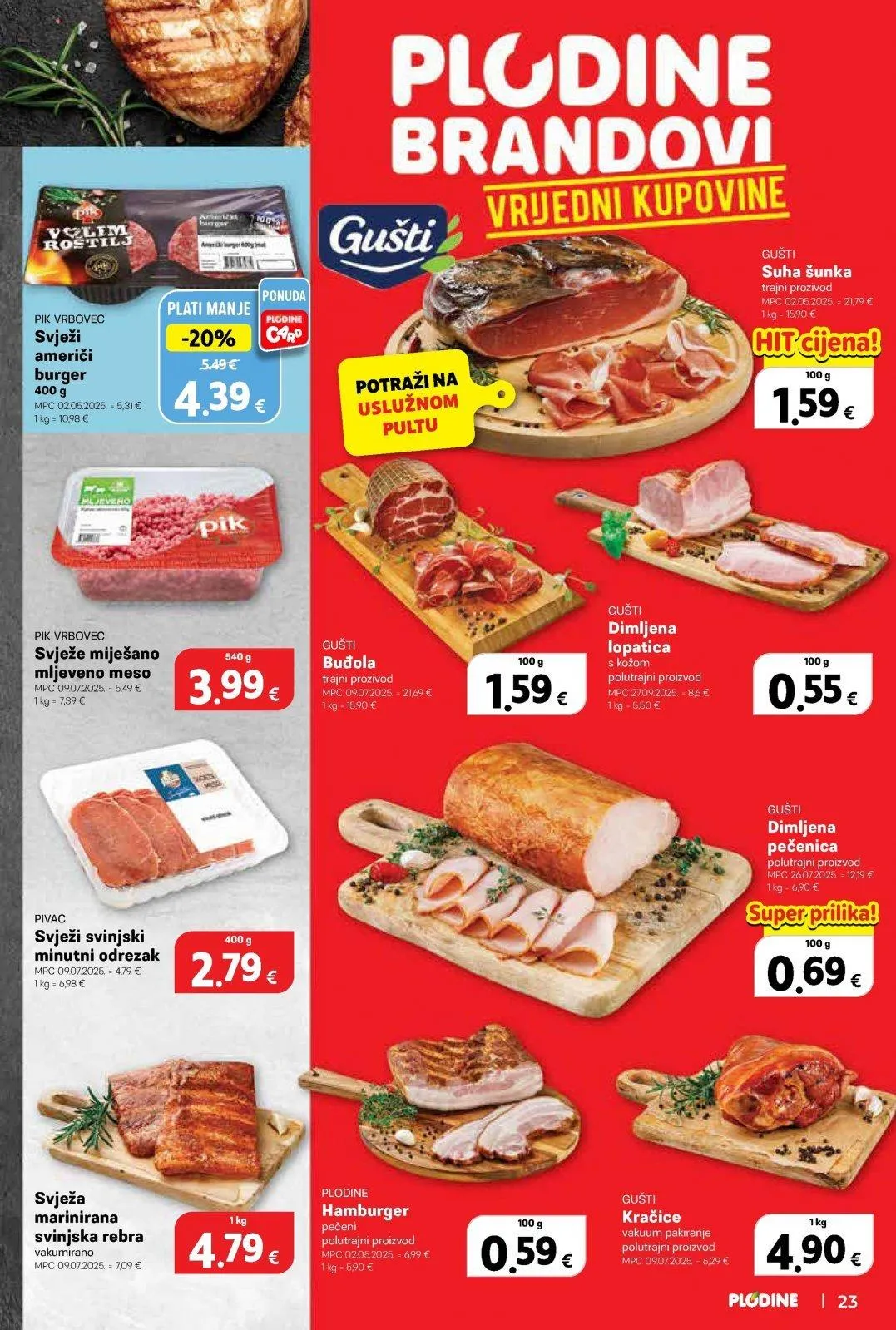 Katalog Plodine katalog do 10.03.2026 od 5. ožujka do 10. ožujka 2026. - Pregled Stranica 23