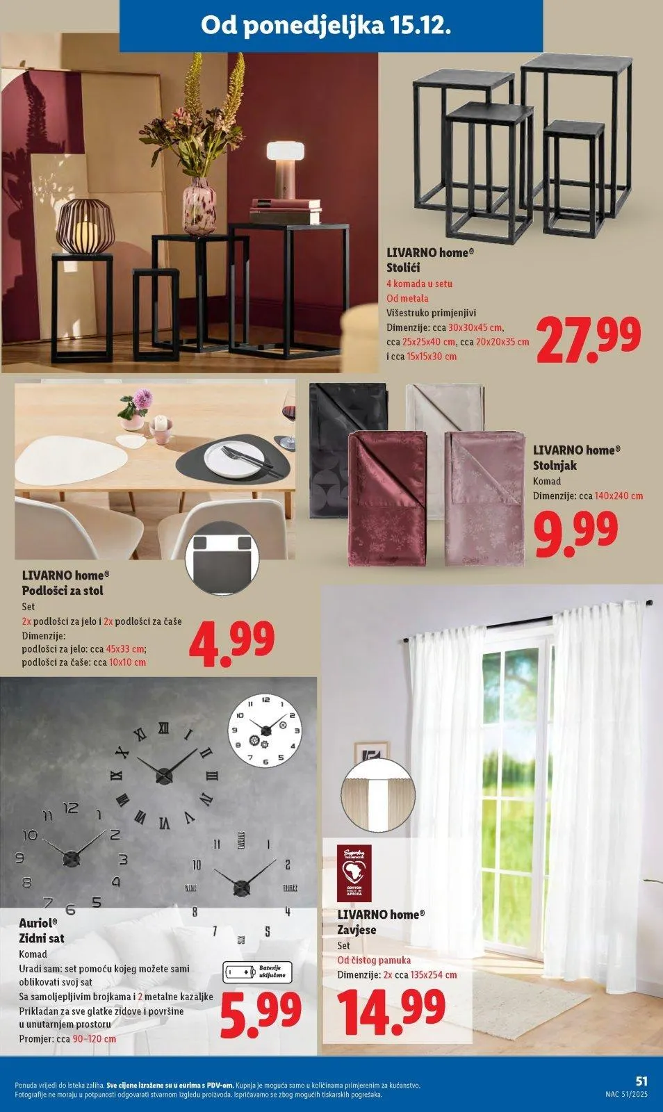 Katalog Lidl katalog do 24.12.2025 od 11. prosinca do 24. prosinca 2025. - Pregled Stranica 51