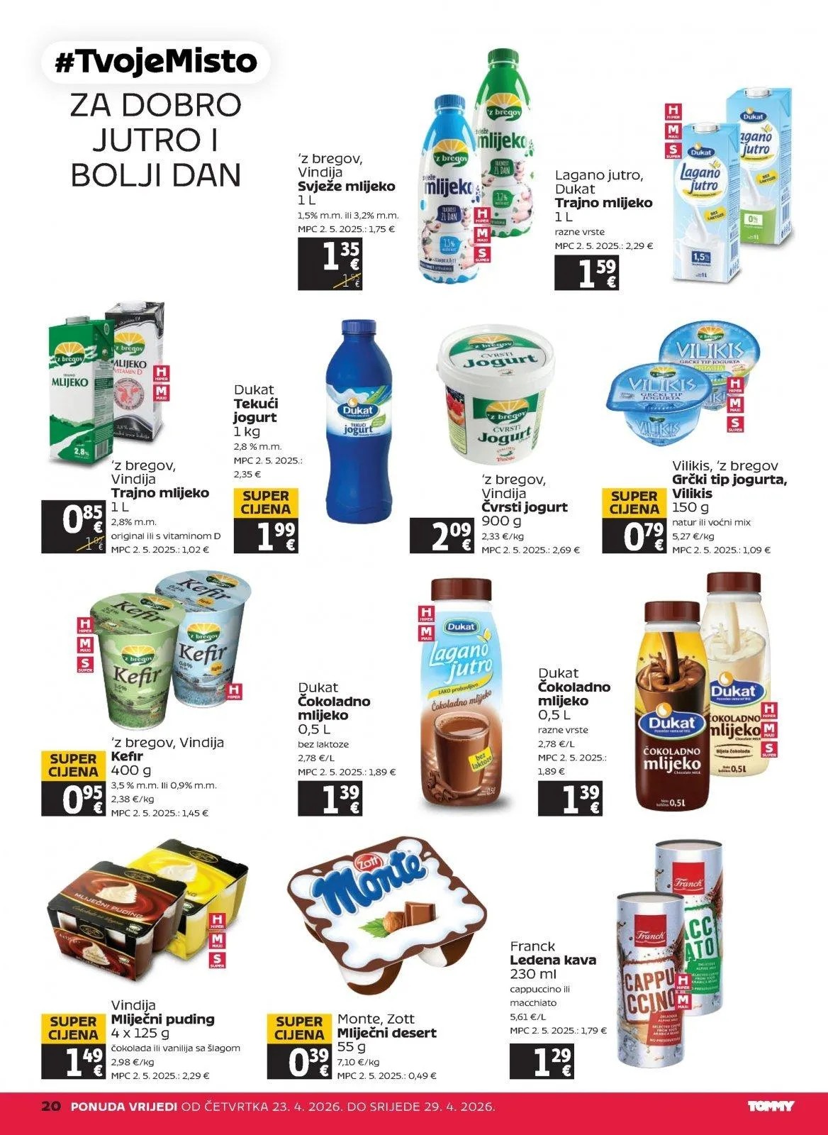 Katalog Tommy katalog do 29.04.2026 od 23. travnja do 29. travnja 2026. - Pregled Stranica 20