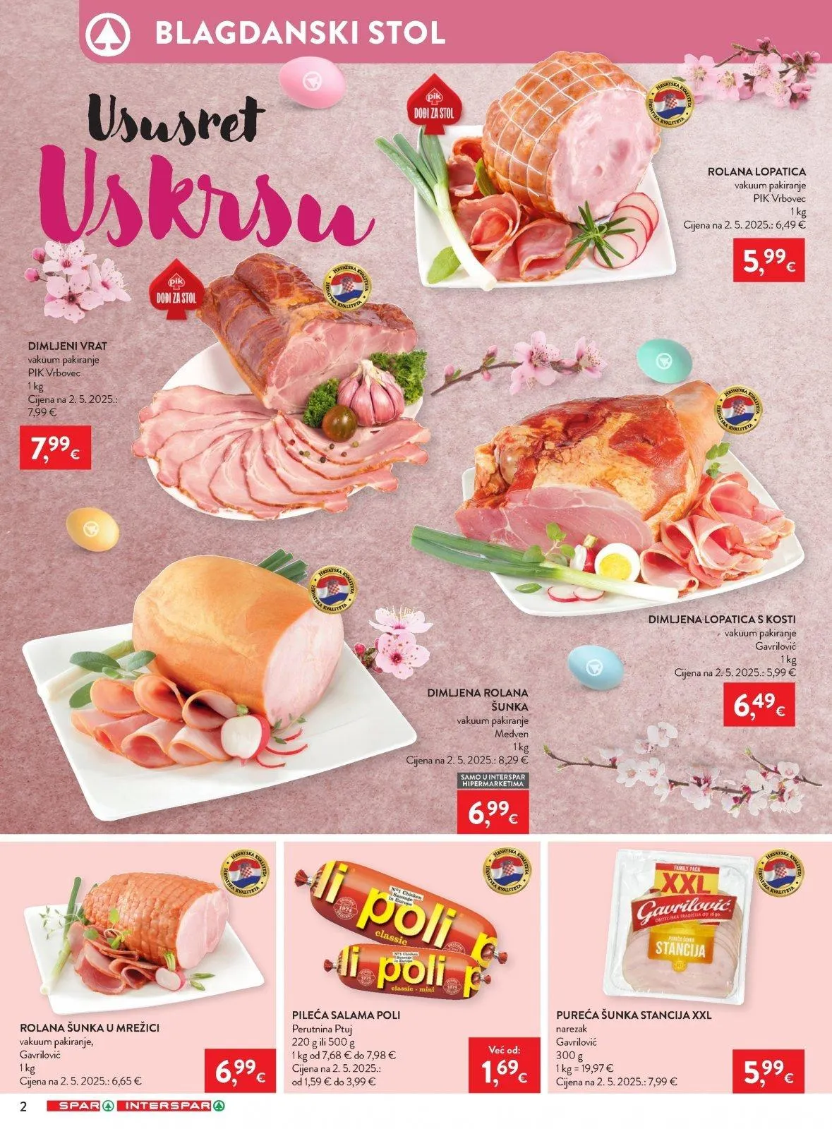 Katalog Interspar katalog do 31.03.2026 od 26. ožujka do 31. ožujka 2026. - Pregled Stranica 2