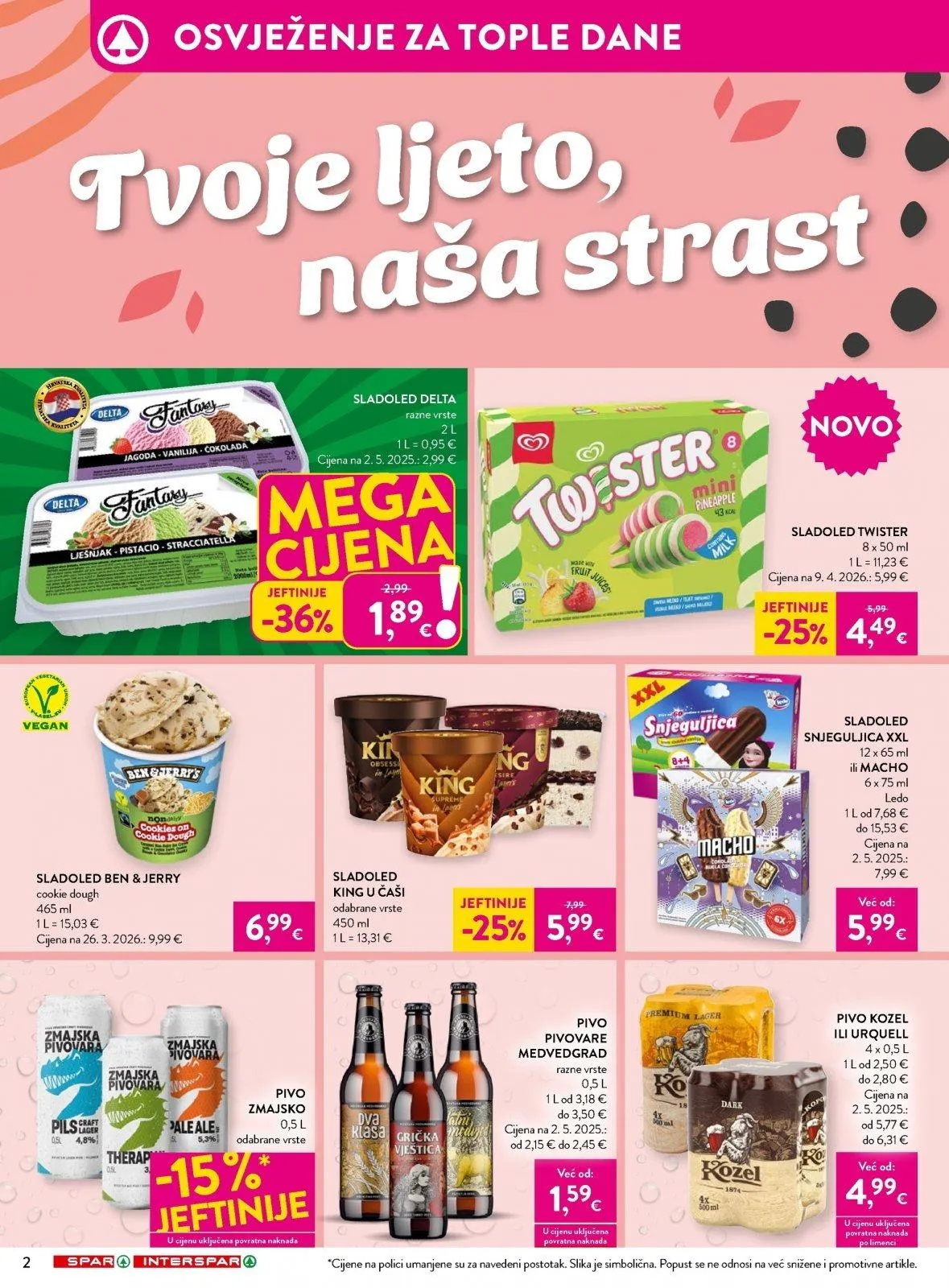 Katalog Interspar katalog do 23.06.2026 od 17. lipnja do 23. lipnja 2026. - Pregled Stranica 2