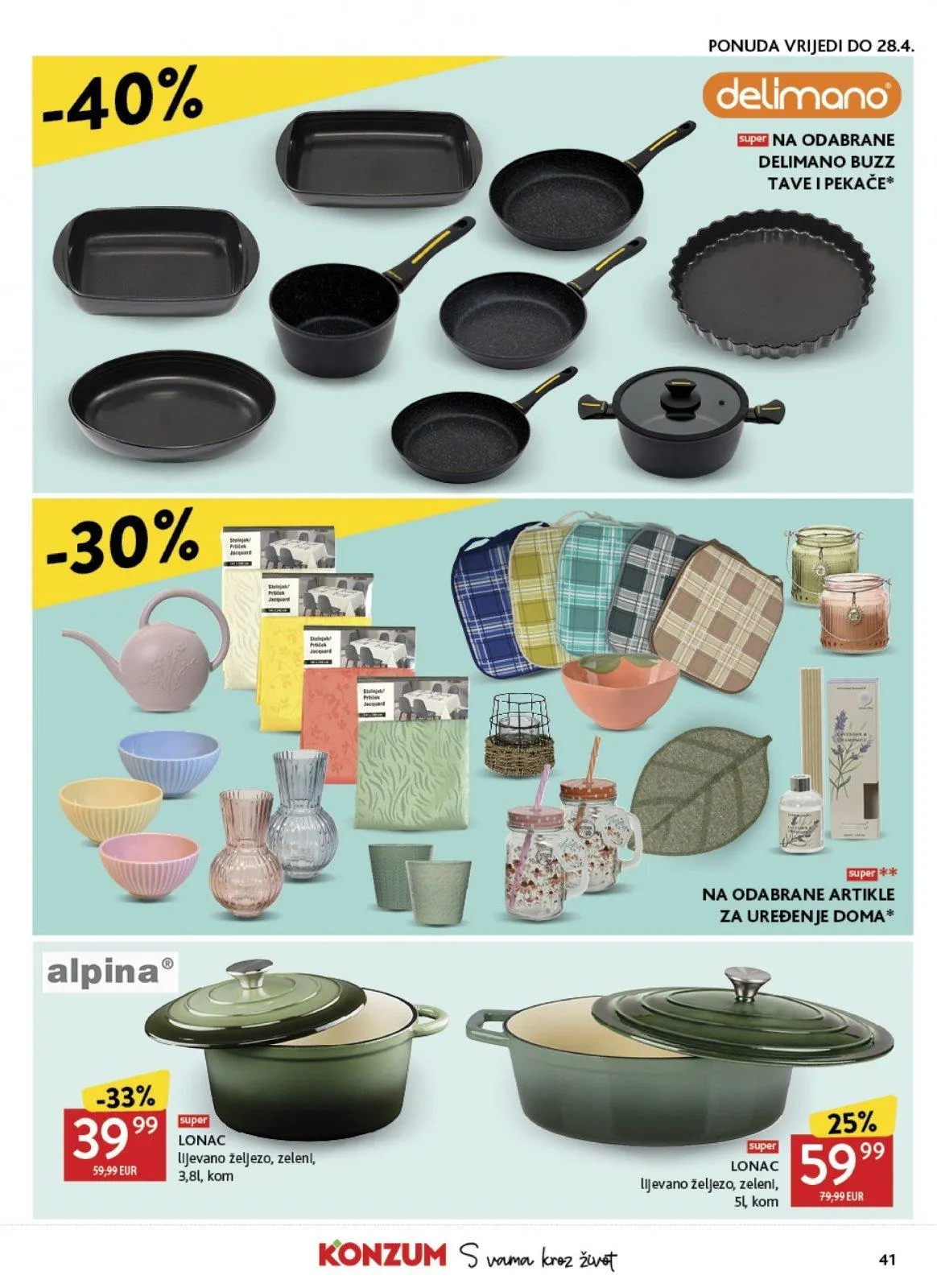 Katalog Konzum katalog do 21.04.2026 od 16. travnja do 21. travnja 2026. - Pregled Stranica 41