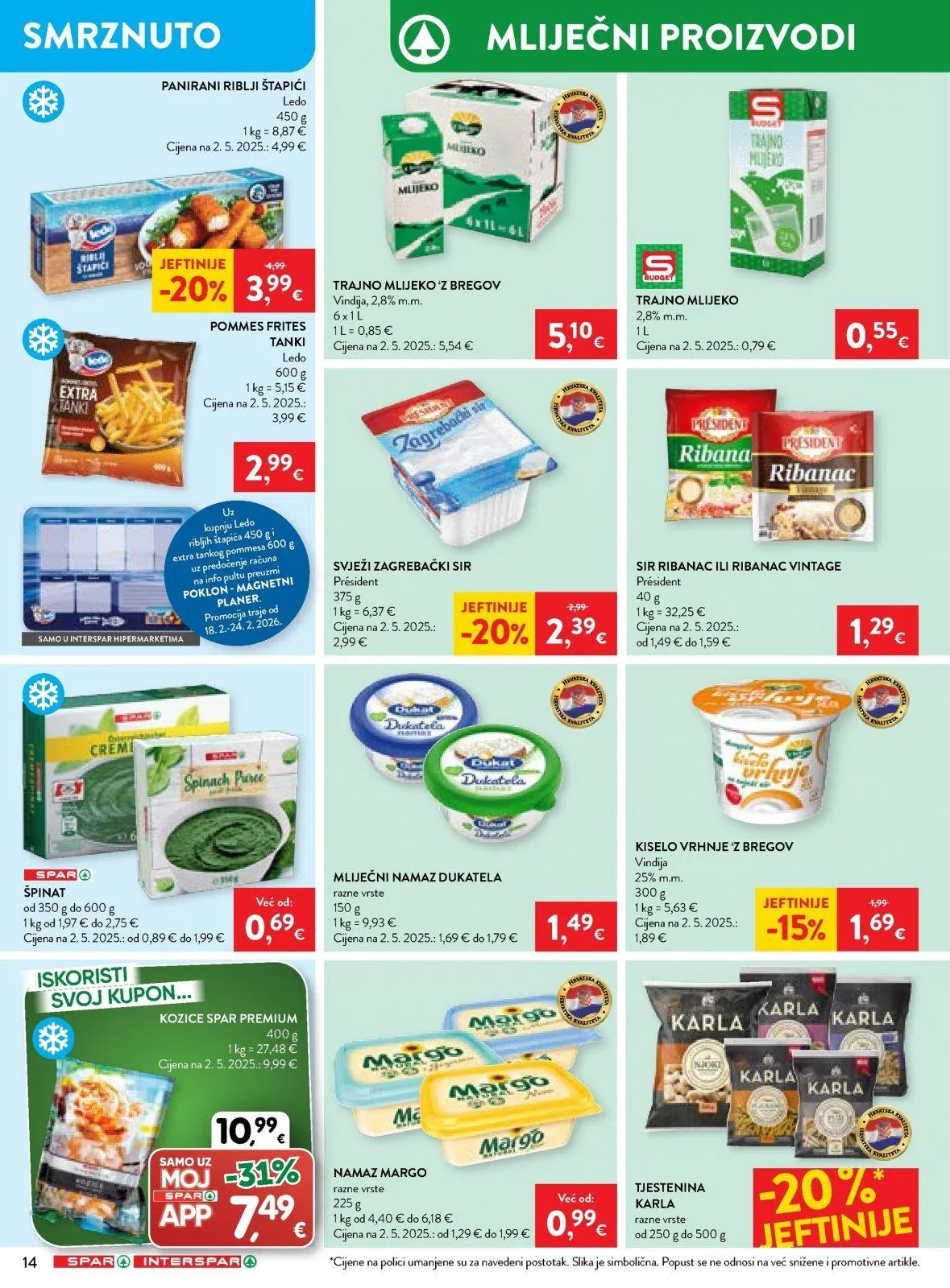 Katalog Interspar katalog do 24.02.2026 od 19. veljače do 24. veljače 2026. - Pregled Stranica 18