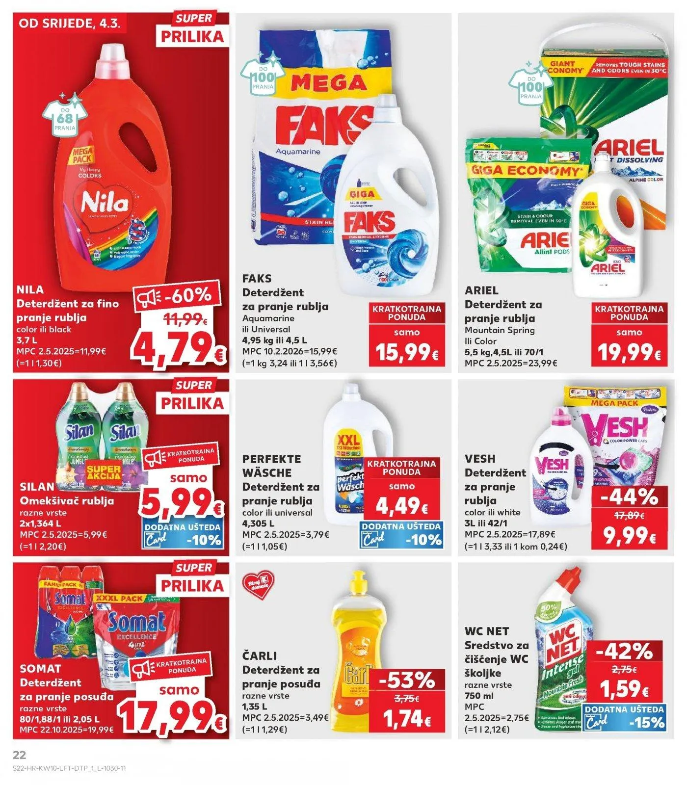 Katalog Kaufland katalog do 10.03.2026 od 5. ožujka do 10. ožujka 2026. - Pregled Stranica 22