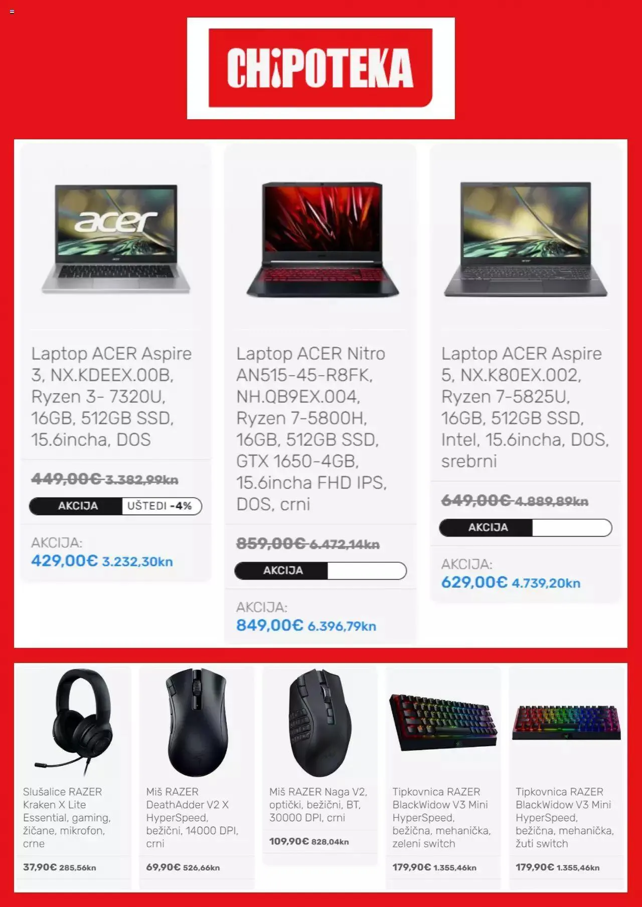 Katalog Katalog Chipoteka od 31. srpnja do 16. kolovoza 2023. - Pregled Stranica 5