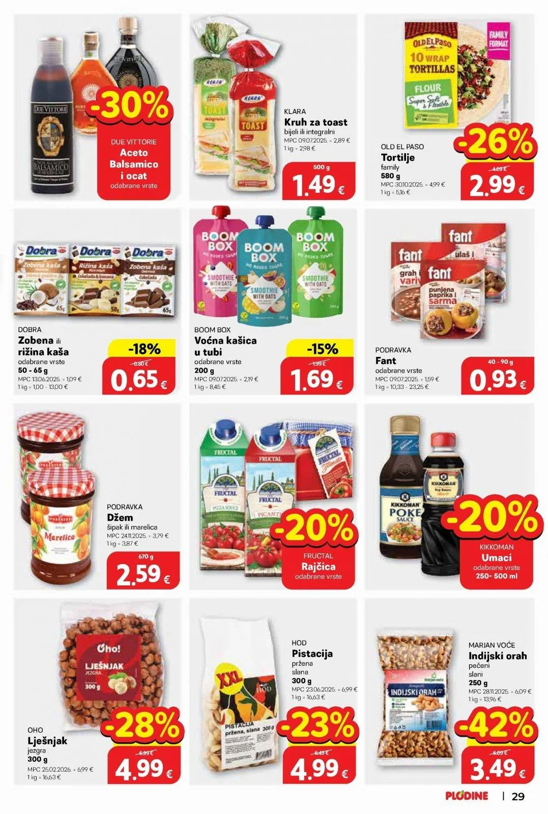 Katalog Plodine katalog do 12.05.2026 od 7. svibnja do 12. svibnja 2026. - Pregled Stranica 29