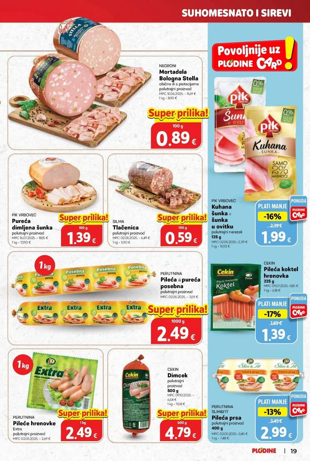 Katalog Plodine katalog do 28.10.2025 od 28. listopada do 28. listopada 2025. - Pregled Stranica 19