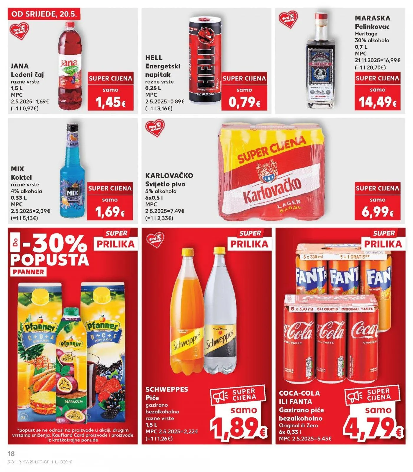 Katalog Kaufland katalog do 26.05.2026 od 20. svibnja do 26. svibnja 2026. - Pregled Stranica 18