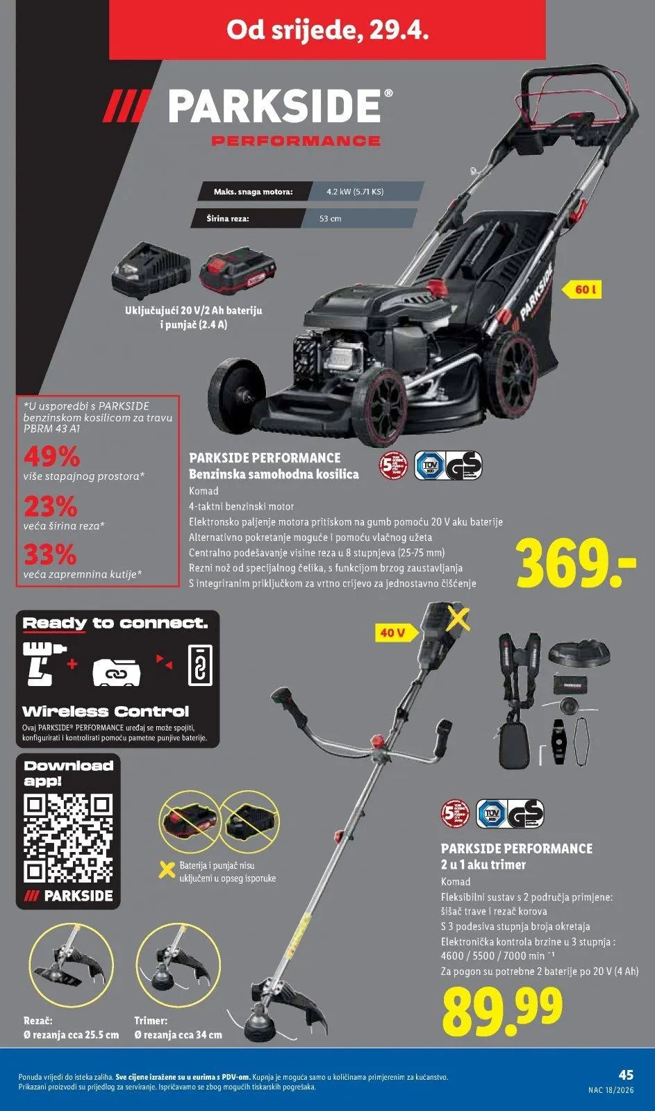 Katalog Lidl katalog do 03.05.2026 od 23. travnja do 3. svibnja 2026. - Pregled Stranica 45