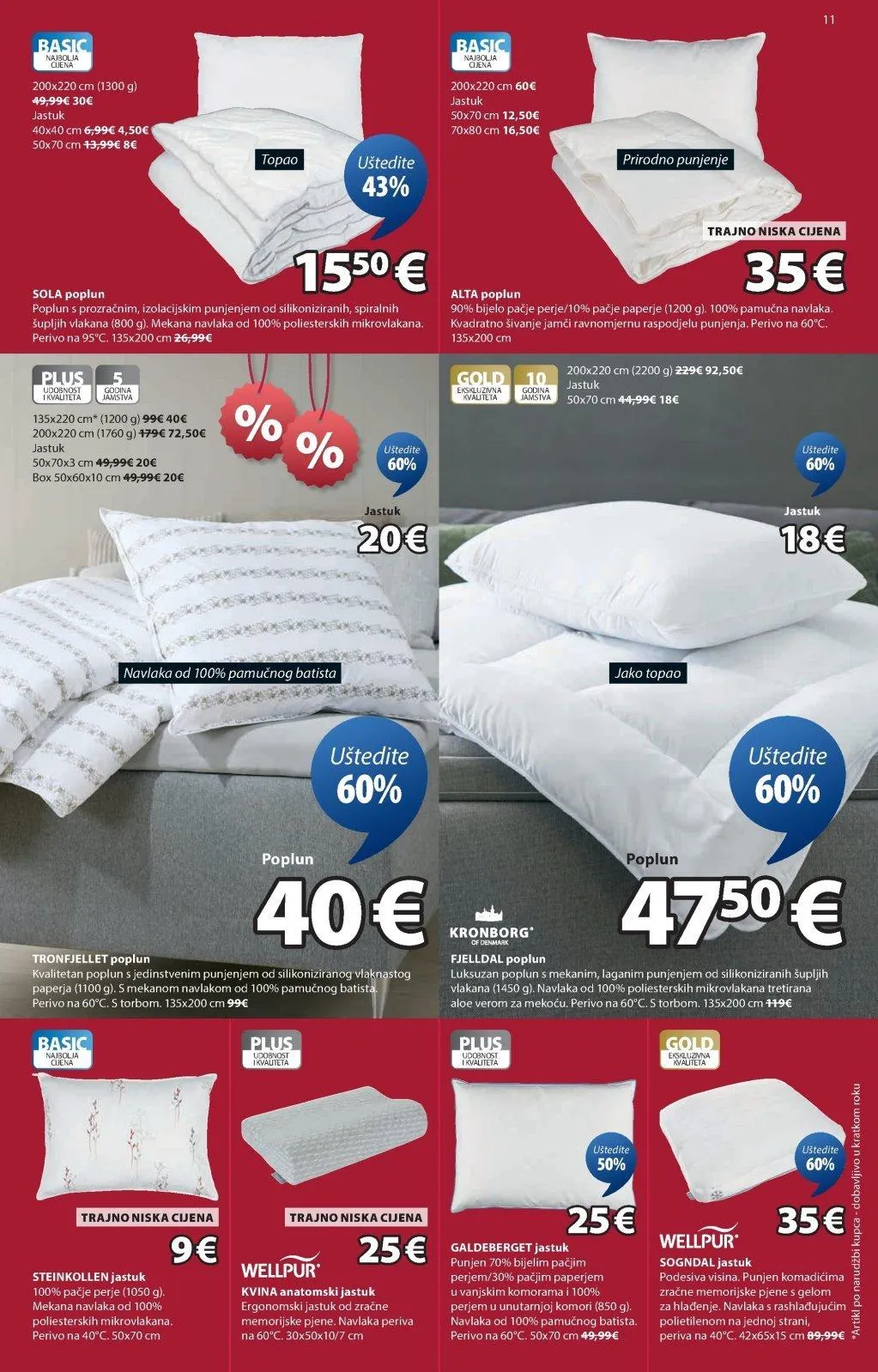 Katalog JYSK katalog do 01.02.2026 od 6. siječnja do 1. veljače 2026. - Pregled Stranica 12