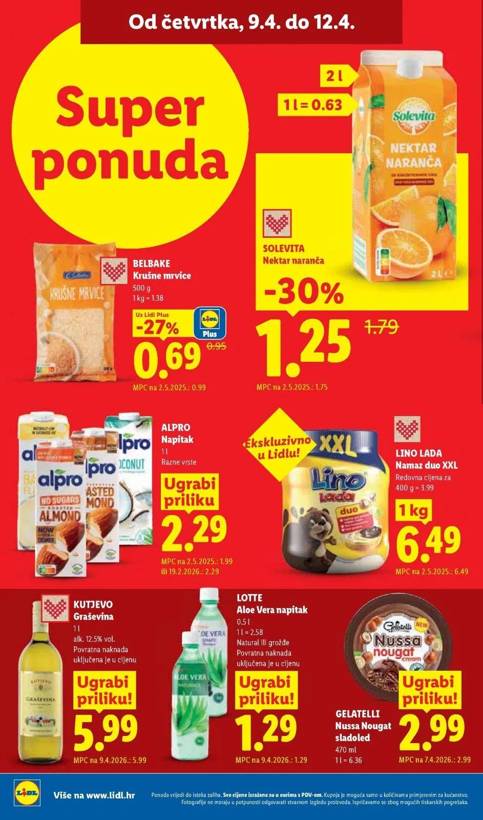 Katalog Lidl katalog do 12.04.2026 od 2. travnja do 12. travnja 2026. - Pregled Stranica 54