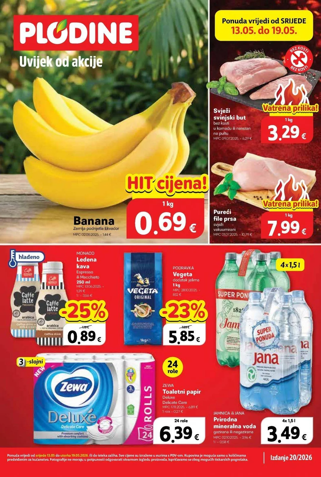Katalog Plodine katalog do 19.05.2026 od 13. svibnja do 19. svibnja 2026. - Pregled Stranica 1