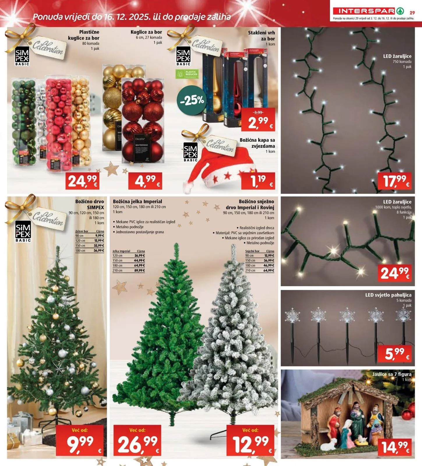 Katalog Interspar katalog do 09.12.2025 od 3. prosinca do 9. prosinca 2025. - Pregled Stranica 36