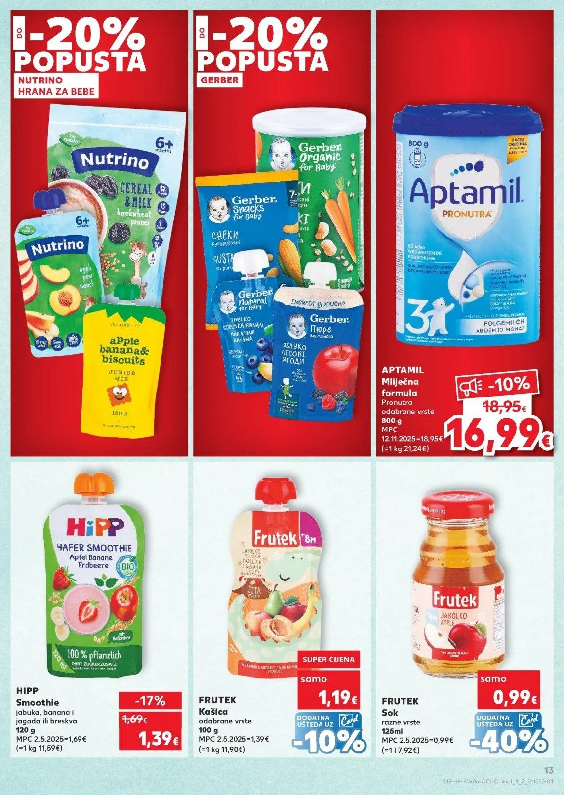 Katalog Kaufland katalog do 10.02.2026 od 4. veljače do 10. veljače 2026. - Pregled Stranica 13