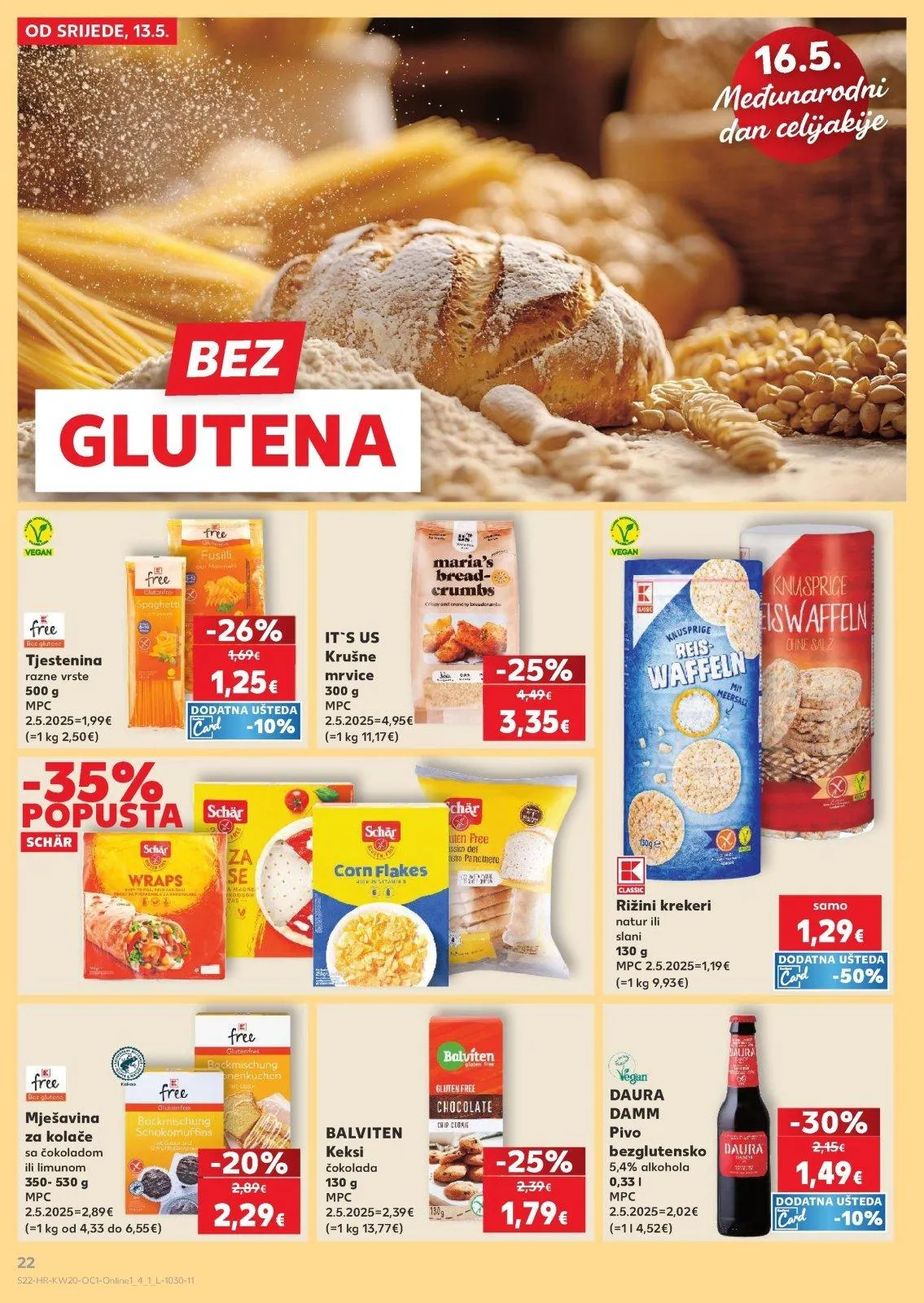 Katalog Kaufland katalog do 19.05.2026 od 13. svibnja do 19. svibnja 2026. - Pregled Stranica 22