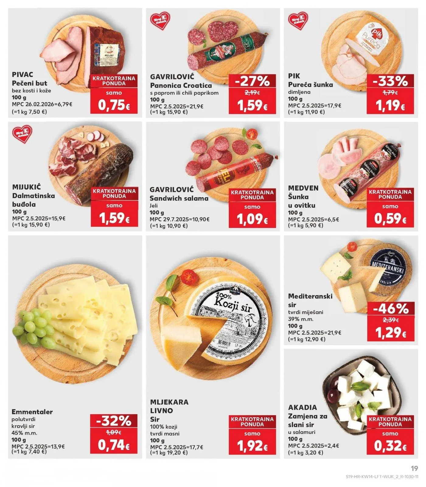 Katalog Kaufland katalog do 07.04.2026 od 1. travnja do 7. travnja 2026. - Pregled Stranica 19