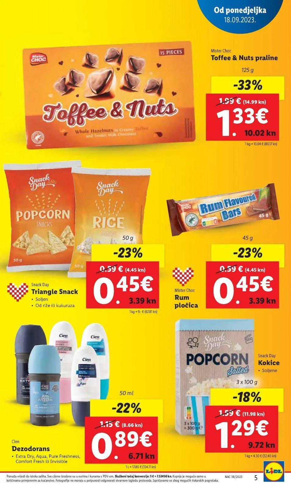 Katalog Lidl katalog do 24.09.2023 od 14. rujna do 24. rujna 2023. - Pregled Stranica 5