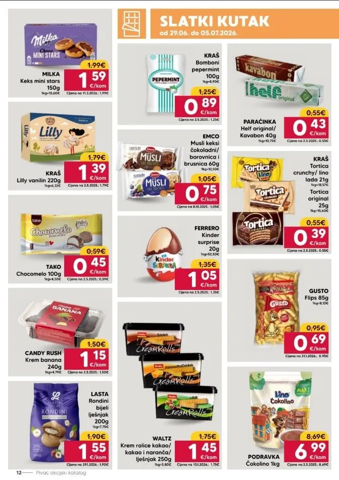 Katalog Pivac katalog do 05.07.2026 od 29. lipnja do 5. srpnja 2026. - Pregled Stranica 12