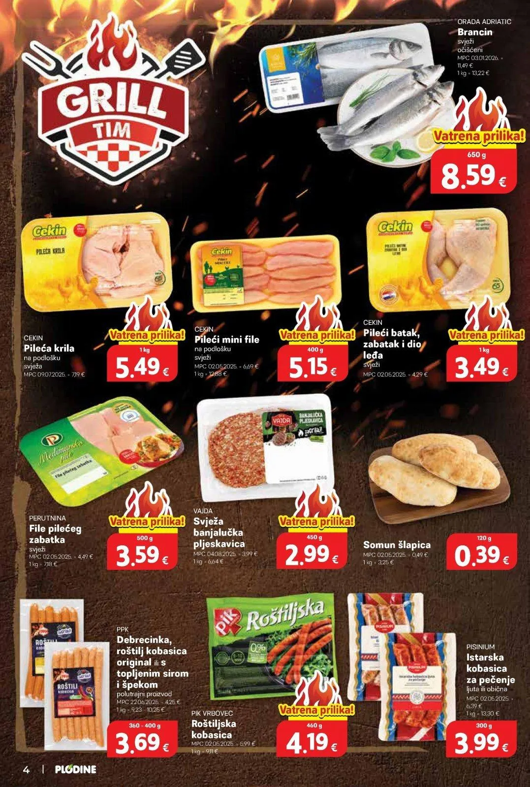 Katalog Plodine katalog do 19.05.2026 od 13. svibnja do 19. svibnja 2026. - Pregled Stranica 4