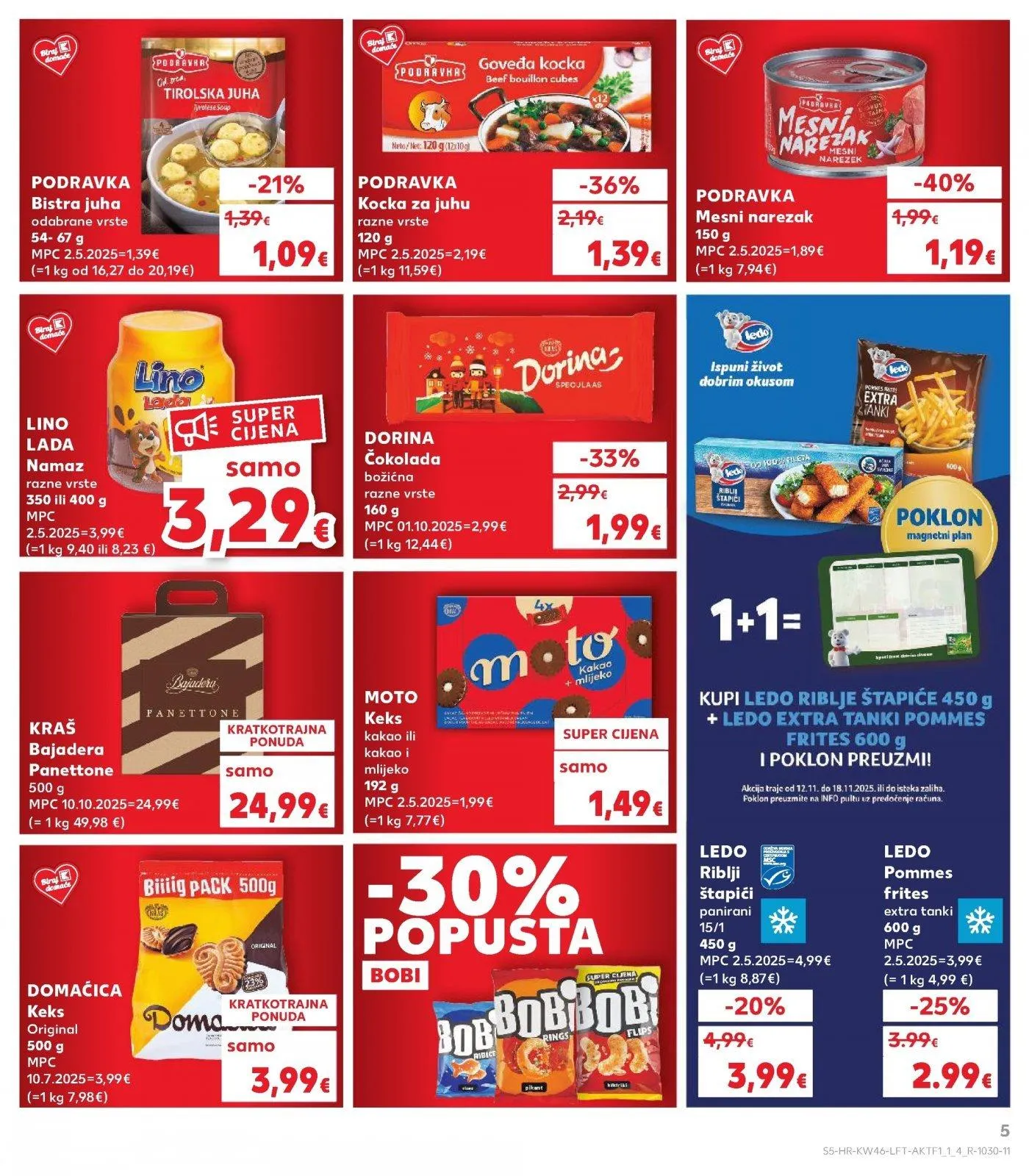 Katalog Kaufland katalog do 18.11.2025 od 12. studenoga do 18. studenoga 2025. - Pregled Stranica 5