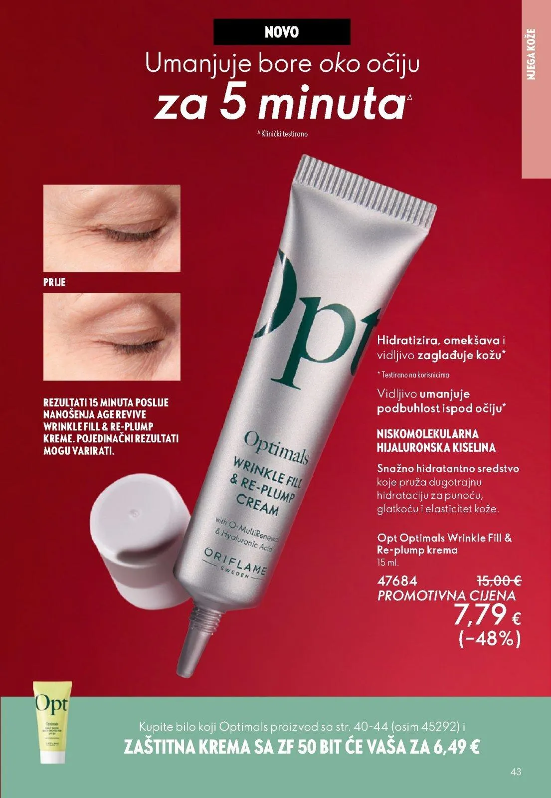 Katalog Oriflame katalog do 21.04.2026 od 2. travnja do 21. travnja 2026. - Pregled Stranica 43