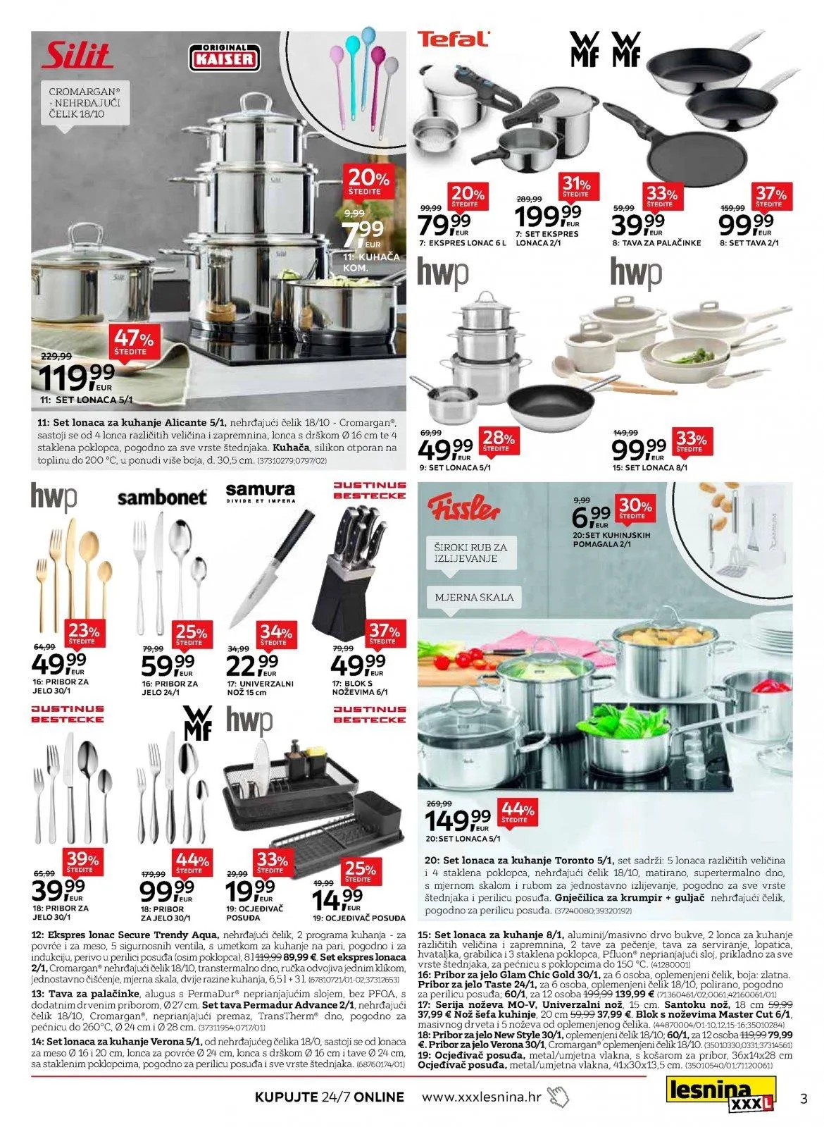 Katalog Lesnina katalog do 20.11.2025 od 4. studenoga do 20. studenoga 2025. - Pregled Stranica 3