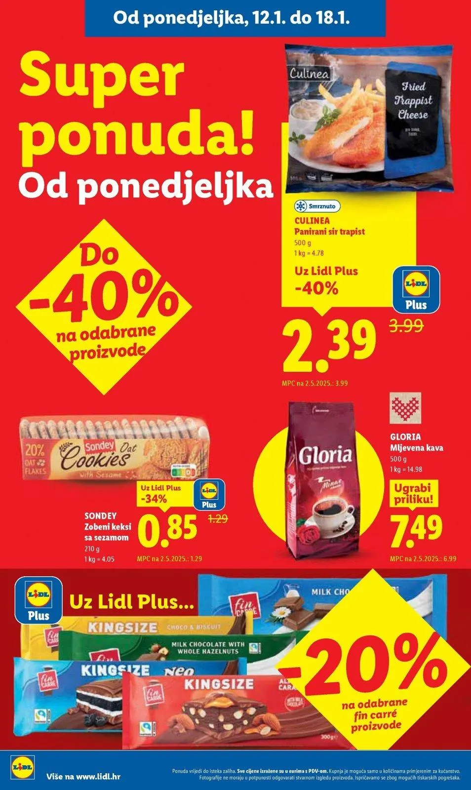 Katalog Lidl katalog do 18.01.2026 od 15. siječnja do 18. siječnja 2026. - Pregled Stranica 8