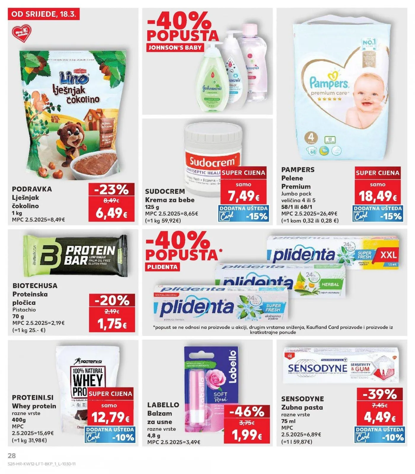 Katalog Kaufland katalog do 24.03.2026 od 18. ožujka do 24. ožujka 2026. - Pregled Stranica 28