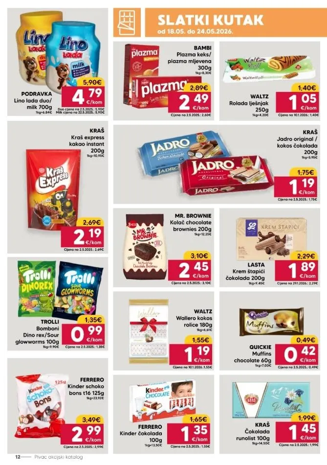 Katalog Pivac katalog do 24.05.2026 od 18. svibnja do 24. svibnja 2026. - Pregled Stranica 12