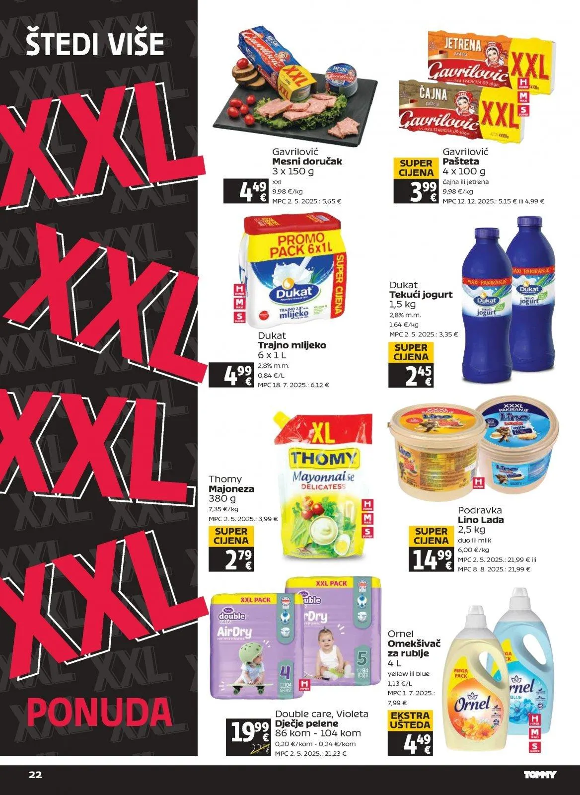 Katalog Tommy katalog do 20.05.2026 od 14. svibnja do 20. svibnja 2026. - Pregled Stranica 22