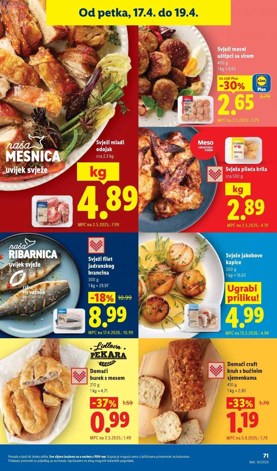 Katalog Lidl katalog do 19.04.2026 od 9. travnja do 19. travnja 2026. - Pregled Stranica 71