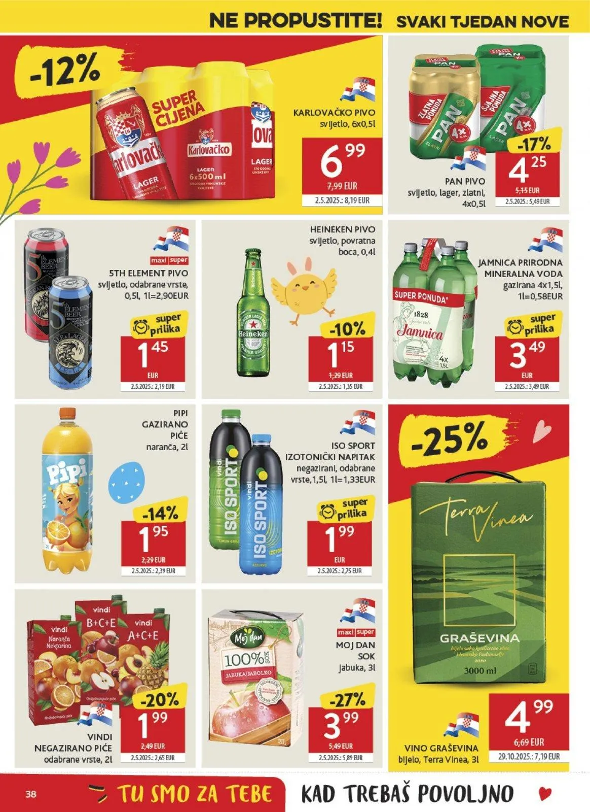 Katalog Konzum katalog do 04.04.2026 od 26. ožujka do 4. travnja 2026. - Pregled Stranica 38
