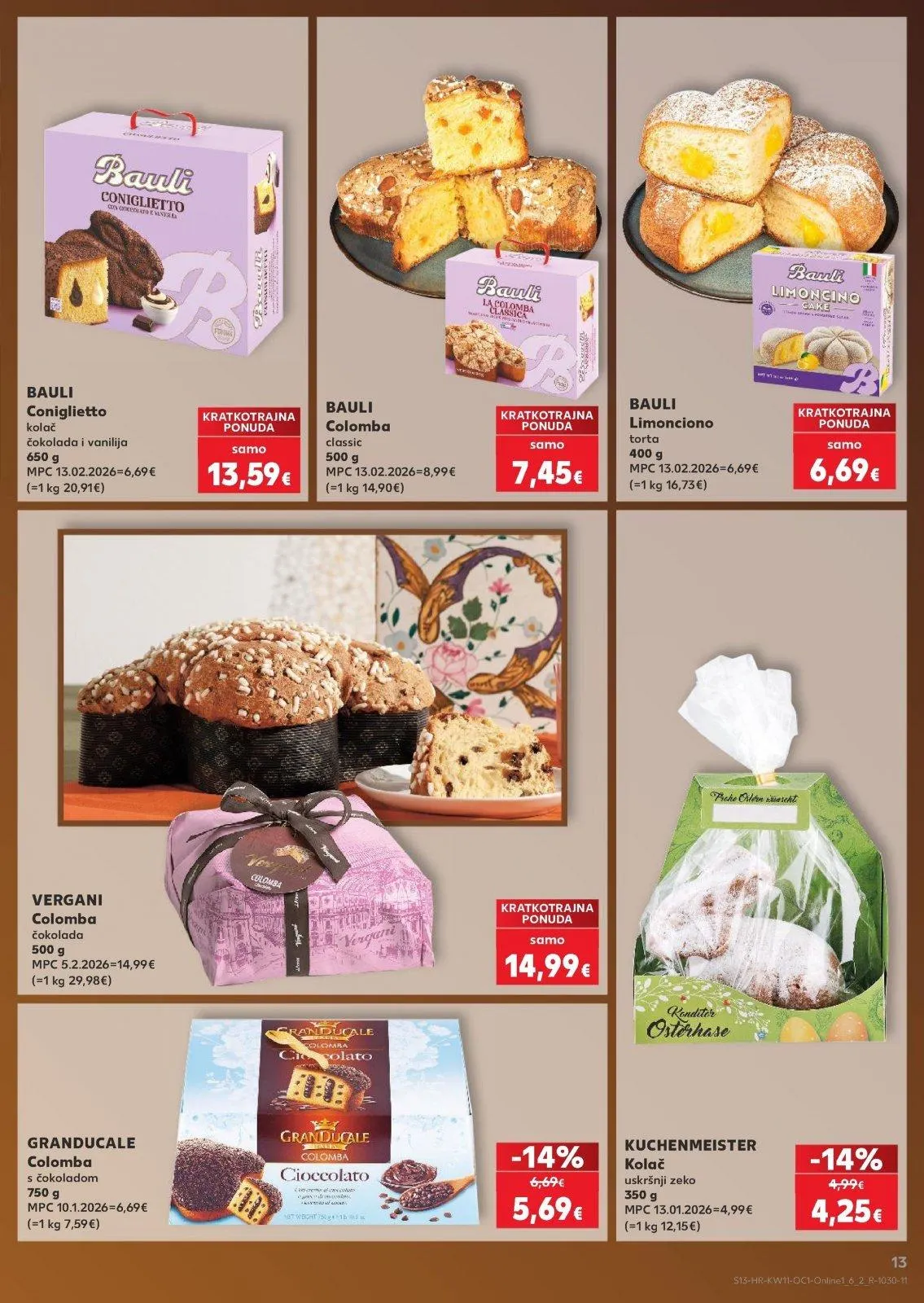 Katalog Kaufland katalog do 17.03.2026 od 11. ožujka do 17. ožujka 2026. - Pregled Stranica 13
