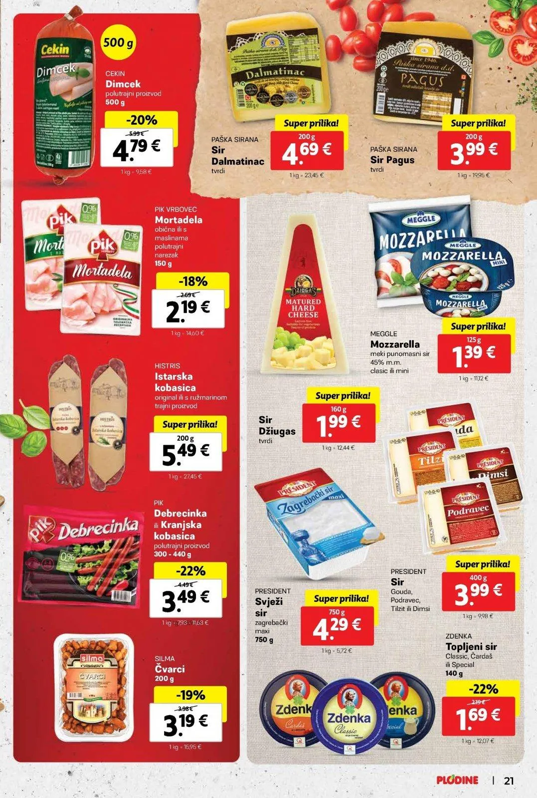 Katalog Plodine katalog do 18.02.2025 od 12. veljače do 18. veljače 2025. - Pregled Stranica 21